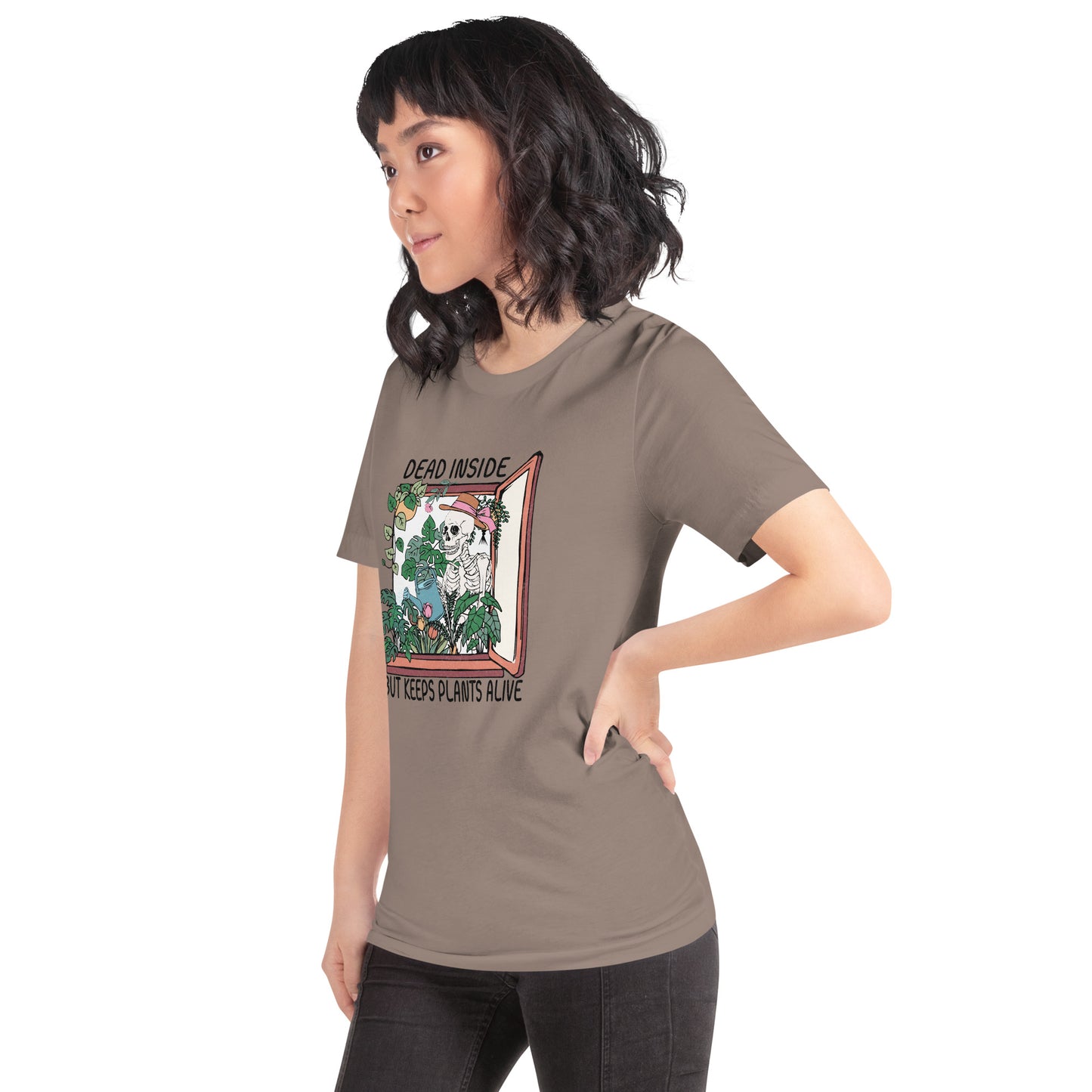 Dead Inside but Keeps Plants Alive t-shirt