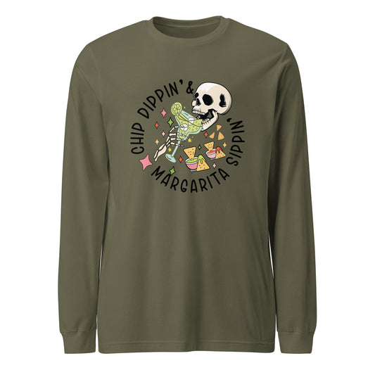 Chip Dippin.... Long Sleeve Tee